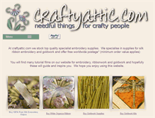 Tablet Screenshot of craftyattic.com
